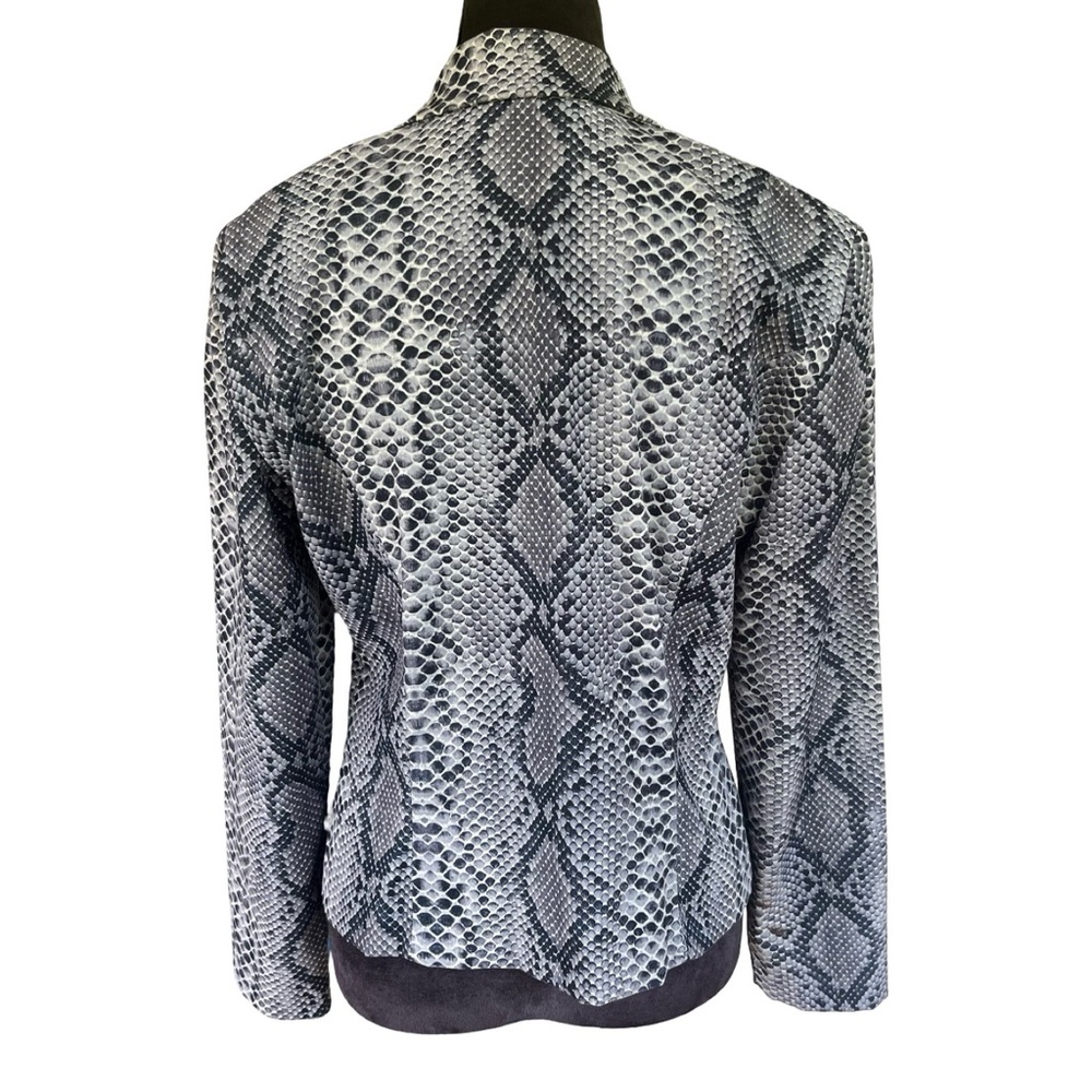 Vintage Y2K Snakeskin print jacket - Picture 4 of 5